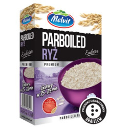 MELVIT Ryz paraboiled exclusive / bialy 6x4x100g